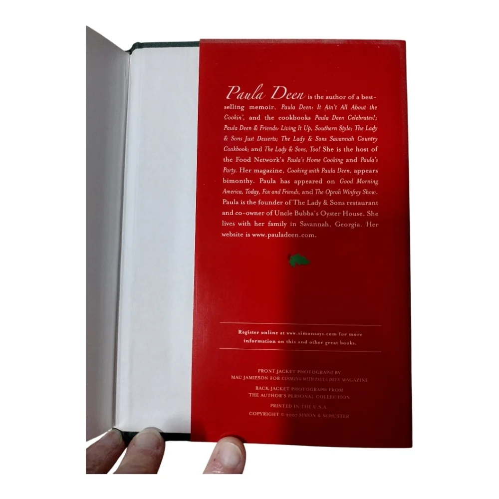 Christmas With Paula Deen‎ Recipes and Stories Book 2007